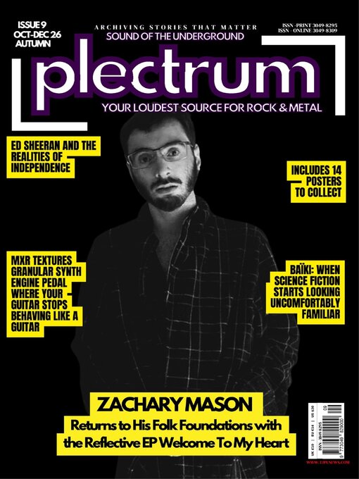 Cover image for Plectrum Magazine